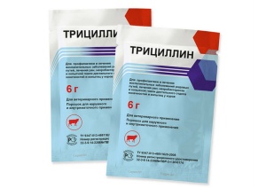Трициллин, 6 г- пакет (по рецепту) Трициллин, 6 г- пакет (по рецепту)